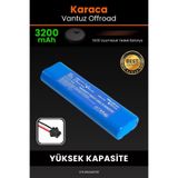 Robo-Mi Karaca Vantuz Offroad 3200MAH Robot Süpürge Bataryası - Sertifikalı Güvenlik, Gerçek Kapasite