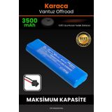 robo-mi Karaca Vantuz Offroad 3500mAh Robot Süpürge Bataryası - Gerçek Kapasite, Maksimum Güvenlik