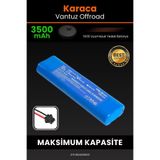 robo-mi Karaca Vantuz Offroad 3500mAh Robot Süpürge Bataryası - Koruma Katmanlı Batarya Teknolojisi