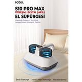 Robo S10 Pro Max Titreşimli Dijital El Süpürgesi Beyaz