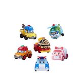 Robocar Poli Gogo Rescue Deluxe Araçlar 6'lı Karakter Figür Oyuncak Seti