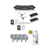 Roboclinic Dreame D30 Ultra Robot Süpürge Uyumlu Yedek Parça Seti. Fırça, Filtre, Mop, Toz Torbası, Deterjan