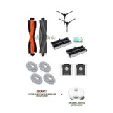 Roboclinic Dreame L10s Pro Ultra Heat Robot Süpürge Uyumlu Yedek Kauçuk Kıl Fırça, Toz Torba, Filtre-12 Parça