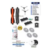 Roboclinic Dreame L10s Ultra Gen 2 Robot Süpürge ( RLL32SE ) Uyumlu Fırça, Filtre, Mop, Toz Torbası, Deterjan Özel Yedek Parça Aksesuar Seti