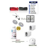 Roboclinic Roborock Qrevo 2 Pro Robot Süpürge Uyumlu Yedek Parça Seti. Toz Torba, Fırça, Filtre, Mop, Deterjan