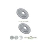 Roboclinic Roborock Saros 10R Robot Süpürge Uyumlu Yedek Microfiber Mop Paspas Bezi -2 Adet