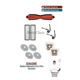 Roboclinic Xiaomi Robot Vacuum 5 / 5 Pro Süpürge Uyumlu Yedek Toz Torba, Fırça, Filtre, Mop Paspas 9 Parça