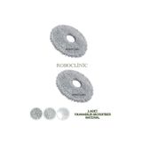 Roboclinic Xiaomi Robot Vacuum X20 Pro / X20 Max Robot Süpürge Uyumlu Yedek Microfiber Mop paspas 2 Parça