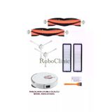 Roboclinic xiaomis20+plus002 Xiaomi Robot Vacuum S20+ Plus Robot Süpürge(Model Kod:b108Gl)Uyumlu Yedek Fırça,filtre Seti-8 Parça