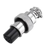 Robocombo 12 mm 6 Pin Dişi Mike Konnektör