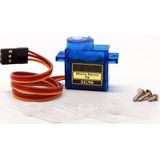 Robocombo SG90 360 Derece RC Servo Motor 9g Plastik Dişli ile Mini Hobi Projeleri için Uygun