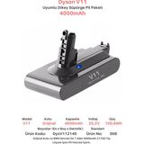 Robogil Dyson V11 Vidalı 4000MAH Uyumlu Batarya Dikey Süpürge Pili DYSV112140