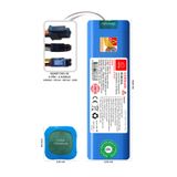 Robogil Fakir Robert RS 770 5200mAh Uyumlu Robot Süpürge Pili C5210BS-Fak-003