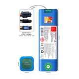 Robogil Fakir Robert RS 770 5800mAh Pili Uyumlu Robot Süpürge Bataryası C5810BS-Fak-003
