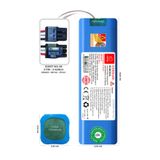 Robogil Neabot Nomo Q11 5200mAh Uyumlu Robot Süpürge Pili C5206BS-Nbt-003