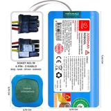 Robogil Proscenic M8 3200mAh Uyumlu Robot Süpürge Pili A3219BS-Pro-002 - 1 Adet