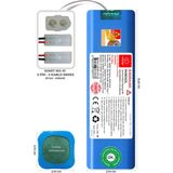 Robogil Trident Pro Max 6400mAh Uyumlu Robot Süpürge Pili C6401BS-Tri-001 - 1 Adet