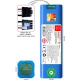 Robogil Xiaomi S10 Plus B105 6400mAh Uyumlu Robot Süpürge Pili C6422BS-Xia-019 - 1 Adet
