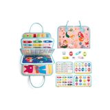 robokids Montessori Keçe Eğitim Çantası Pembe Deniz Kızı | Busy Board 8 Sayfa