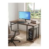 ROBOKİT Çalışma Masası Çam/Siyah 140x60 Çalışma Masası, Bilgisayar Masası, Ofis Masası, Metal Ayaklı TEK RAFLI