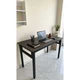 ROBOKİT Çalışma Masası Siyah 120x60 Çalışma Masası, Bilgisayar Masası, Ofis Masası, Metal Ayaklı