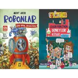 Robonlar 2 Bir Hayal Operasyonu ve Çılgın Fencinin Deneyler Kitabı-Pratik Sıvı Deneyleri - Mert Arık