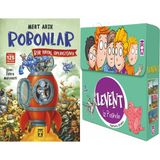 Robonlar 2 Bir Hayal Operasyonu ve Levent İz Peşinde 1 Set - 5 Kitap - Mert Arık