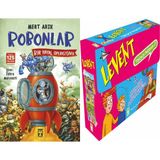 Robonlar 2 Bir Hayal Operasyonu ve Levent Türkiye'yi Geziyorum 7 Set - 5 Kitap - Mert Arık