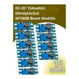 RoboPazar 10-adet DC-DC Yükseltici Dönüştürücü MT3608 2A