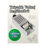 RoboPazar 10000W 220V Triyaklı Voltaj Regülatörü (Dimmer)