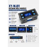 RoboPazar Xy-wj01 Gecikme Röle Modülü Dijital Led Ekranlı Döngü Zamanlama Devre Anahtarı
