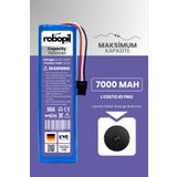 ROBOPİL Lydsto R1 Pro Pil Batarya [Maksimum Kapasite] 7000mah Akıllı Robot Süpürge Bataryası Değişimi