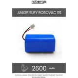 Roborge Anker Eufy Robovac 11S Robot Süpürge Uyumlu Batarya 2600 Mah - Muadil Ürün