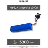 Roborge Arnica ET13350 Sil Süpür Robot Süpürge Uyumlu Batarya 5800 Mah - Muadil Ürün