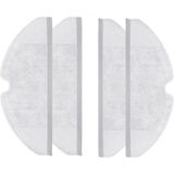 Roborge Xiaomi Vacuum Mop 2 Robot Süpürge Uyumlu 4'lü Mop Bezi- Yedek Parça Seti