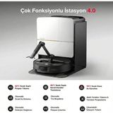 Roborock 22.000 Pa Ultra Emiş Güçlü Yapay Zekalı Mekanik Kollu Nesne Toplayan ve 4 cm Engel Aşabilen Sıcak Su Yıkamalı Robot Süpürge - Saros Z70 - Beyaz