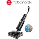 Roborock Ace Islak Kuru Akıllı Dikey Süpürge: 20.000 Pa Güçlü Emiş, Dirtect Kir Algılama, Kenardan Kenara Temizlik, Sıcak Suyla Kendi Kendini Temizleme ve Kurulama, App Desteği ile Akıllı Ev Temizliği - Siyah