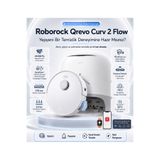 Roborock Akıllı Navigasyonlu Robot Süpürge – 20.000 Pa Emiş Gücü, Spiraflow Kendi Temizleyen Paspas, 75°c Yıkama, 55°c Kurutma Qrevo Curv 2 Flow