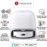 Roborock Curv 2 Robot Süpürge 20000PA Hyperforce Emiş Gücü, Akıllı Kir Tanıma, 15MM Engel Aşma, Bakteriyel Silindir, Görüntülü Arama ile Evcil Hayvanlarıkontroletme, Roborock Türkiye Garantili