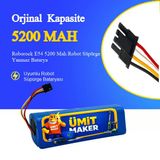 Roborock E54 5200 Mah Robot Süpürge Yanmaz Batarya – 14.4V Li-Ion Güç Kaynağı | Geniş Alanlarda Etkili Temizlik!