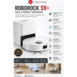 Roborock Premium Plus Akıllı Robot Süpürge ve Paspas – 13.000 Pa Hyperforce® Emiş Gücü, Otomatik Toz Boşaltma Istasyonu, Lidar Navigasyon, Vibrarise™ 2.0 Paspaslama ve Akıllı Haritalama Teknolojisi
