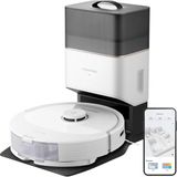 Roborock Q8 Max Plus Beyaz 5.500 Pa Emiş Gücü Çöp Istasyonlu Duoroller Fırça Robot Süpürge Beyaz