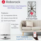 Roborock Qrevo L Çöp Istasyonlu Akıllı Robot Süpürge + Aprilla Şarjlı Araç Süpürgesi Hediye