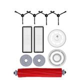 Roborock QRevo MaxV/QRevo Pro/Qrevo Plus/QRevo S Robot Süpürge Uyumlu Fırça,Hepa Filtre,Mop Paspas Bez,Braket Mop Tutucu Yedek Parça Aksesuar Seti-11 Parça