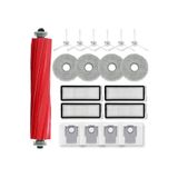 Roborock QRevo MaxV,QRevo Pro,Qrevo Plus,QRevo S Robot Süpürge Uyumlu Fırça,Hepa Filtre,Toz Torbası,Mop Paspas Bez Basic Yedek Parça Seti-19 Parça