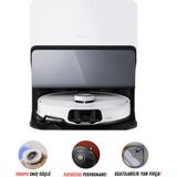 Roborock S8 Yeni Seri 10000PA Ultra Çekim Gücü Hepa Filtreli | Ekstra Kenar Paspaslama Sistemi | Ultra Donanımlı Premium Akıllı Robot Süpürge | Onerous Mutfak Tartısı Hediye - Beyaz
