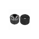 RoboShop 1W 3W 5W Power LED Mercek Lens 5 Derece - SiYAH
