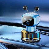 Robot Akıllı Aromaterapi Makinesi, Akıllı Sevimli AI Robot Araba Hava Spreyi - İnce Sprey/Doldurulabilir/Dört Vites Ayarı/Titreşim Algılama/Açma-Kapama/Büyük Kapasiteli Uzun Ömürlü Koku (Mavi Okyanus)
