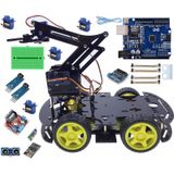 Robot Kollu 4WD Engelden Kaçan Çizgi Izleyen Bluetoothlu
