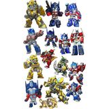 Robot Sticker Telefon Laptop Notebook Tablet Defter Matara Stiker Etiket ST1565